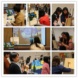 巾幗繪丹青，藝術潤心田——商務策劃學院組織女職工開展繪畫藝術體驗活動